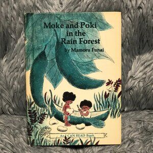 Moke and Poki in the Rain Forest Hardcover I Can Read Book 1972 First Edition